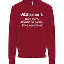 Alzheimers Been There Funny Slogan Kids Sweatshirt Jumper Red