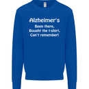 Alzheimers Been There Funny Slogan Kids Sweatshirt Jumper Royal Blue