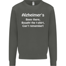 Alzheimers Been There Funny Slogan Kids Sweatshirt Jumper Storm Grey