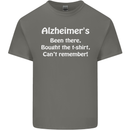 Alzheimers Been There Funny Slogan Kids T-Shirt Childrens Charcoal
