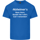 Alzheimers Been There Funny Slogan Kids T-Shirt Childrens Royal Blue