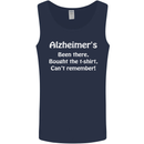 Alzheimers Been There Funny Slogan Mens Vest Tank Top Navy Blue