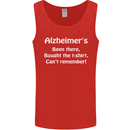 Alzheimers Been There Funny Slogan Mens Vest Tank Top Red