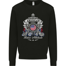 American Biker Attitude Motorcycle America Mens Sweatshirt Jumper Black