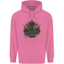 American Custom Garage Biker Motorcycle Mens 80% Cotton Hoodie Azelea