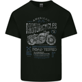 American Custom Motorcycles Motorbike Biker Mens Cotton T-Shirt Tee Top Black
