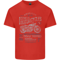 American Custom Motorcycles Motorbike Biker Mens Cotton T-Shirt Tee Top Red