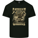 American Eagle Garage Bike Motorbike Mens Cotton T-Shirt Tee Top Black