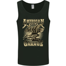 American Eagle Garage Bike Motorbike Mens Vest Tank Top Black