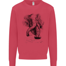 An Abstract Elephant Environment Mens Sweatshirt Jumper Heliconia