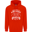 An Awesome Archer Looks Like Archery Childrens Kids Hoodie Bright Red