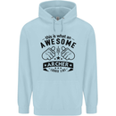 An Awesome Archer Looks Like Archery Childrens Kids Hoodie Light Blue