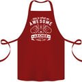 An Awesome Archer Looks Like Archery Cotton Apron 100% Organic Maroon