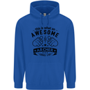 An Awesome Archer Looks Like Archery Mens 80% Cotton Hoodie Royal Blue