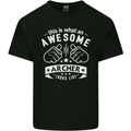 An Awesome Archer Looks Like Archery Mens Cotton T-Shirt Tee Top Black