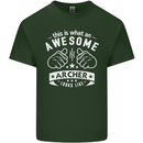 An Awesome Archer Looks Like Archery Mens Cotton T-Shirt Tee Top Forest Green