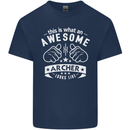 An Awesome Archer Looks Like Archery Mens Cotton T-Shirt Tee Top Navy Blue