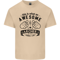 An Awesome Archer Looks Like Archery Mens Cotton T-Shirt Tee Top Sand