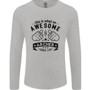 An Awesome Archer Looks Like Archery Mens Long Sleeve T-Shirt Sports Grey