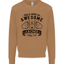 An Awesome Archer Looks Like Archery Mens Sweatshirt Jumper Caramel Latte