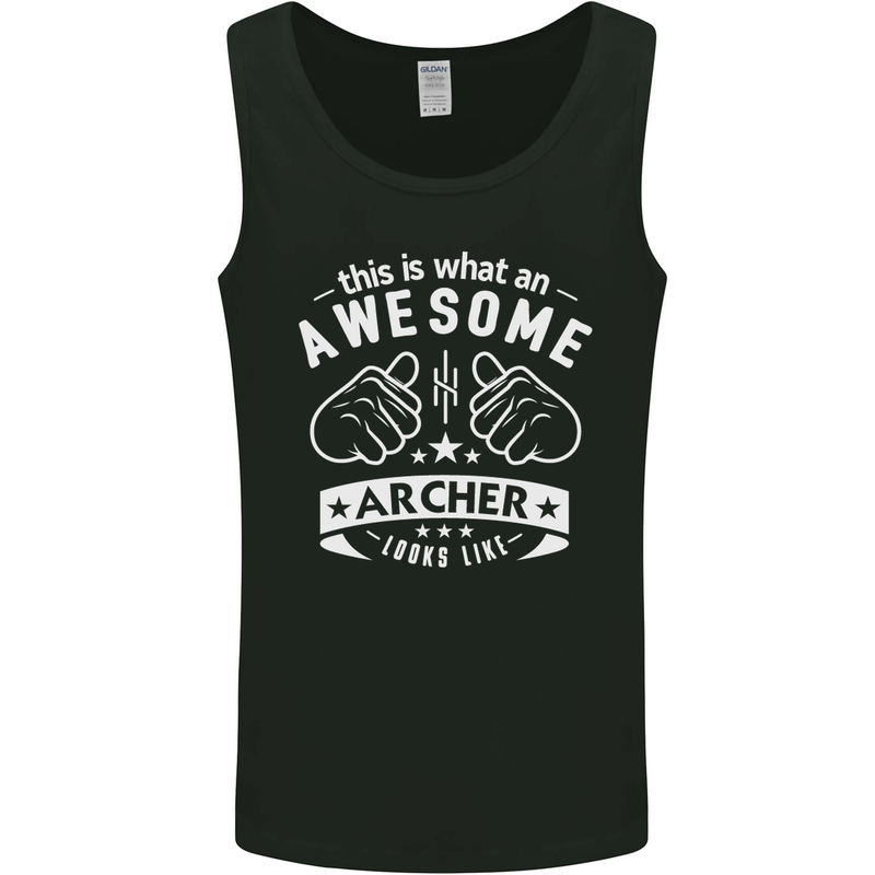 An Awesome Archer Looks Like Archery Mens Vest Tank Top Black