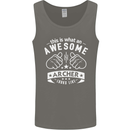 An Awesome Archer Looks Like Archery Mens Vest Tank Top Charcoal