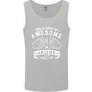 An Awesome Archer Looks Like Archery Mens Vest Tank Top Sports Grey