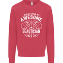 An Awesome Beautician Looks Like Mens Sweatshirt Jumper Heliconia