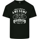An Awesome Coach Looks Like Golf Tennis Mens Cotton T-Shirt Tee Top Black