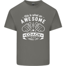 An Awesome Coach Looks Like Golf Tennis Mens Cotton T-Shirt Tee Top Charcoal