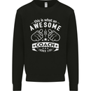 An Awesome Coach Looks Like Golf Tennis Mens Sweatshirt Jumper Black