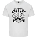 An Awesome Coach Looks Like Rugby Football Mens Cotton T-Shirt Tee Top White