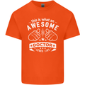 An Awesome Doctor Looks Like GP Funny Mens Cotton T-Shirt Tee Top Orange