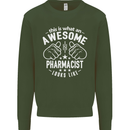 An Awesome Pharmacist Looks Like Mens Sweatshirt Jumper Forest Green