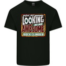 An Awesome Rock Climber Mens Cotton T-Shirt Tee Top Black