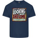 An Awesome Rock Climber Mens Cotton T-Shirt Tee Top Navy Blue