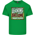 An Awesome Rugby Player Funny Union Mens Cotton T-Shirt Tee Top Irish Green