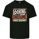 An Awesome Skydiver Skydiving Mens Cotton T-Shirt Tee Top Black