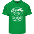 An Awesome Traffic Warden Looks Like Mens Cotton T-Shirt Tee Top Irish Green