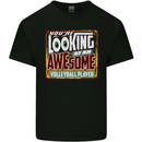 An Awesome Volleyball Player Mens Cotton T-Shirt Tee Top Black