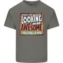An Awesome Volleyball Player Mens Cotton T-Shirt Tee Top Charcoal