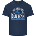 An Old Man That Scuba Dives Diver Diving Mens Cotton T-Shirt Tee Top Navy Blue