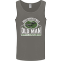 An Old Man With a Crossbow Funny Mens Vest Tank Top Charcoal