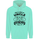 An Uncle Nob Head Looks Like Uncle's Day Mens 80% Cotton Hoodie Peppermint