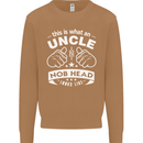 An Uncle Nob Head Looks Like Uncle's Day Mens Sweatshirt Jumper Caramel Latte