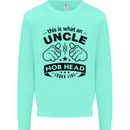 An Uncle Nob Head Looks Like Uncle's Day Mens Sweatshirt Jumper Peppermint