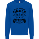 An Uncle Nob Head Looks Like Uncle's Day Mens Sweatshirt Jumper Royal Blue
