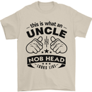 An Uncle Nob Head Looks Like Uncle's Day Mens T-Shirt Cotton Gildan Sand