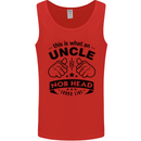 An Uncle Nob Head Looks Like Uncle's Day Mens Vest Tank Top Red