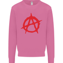 Anarchist Anarchism Logo Symbol Activist Mens Sweatshirt Jumper Azalea